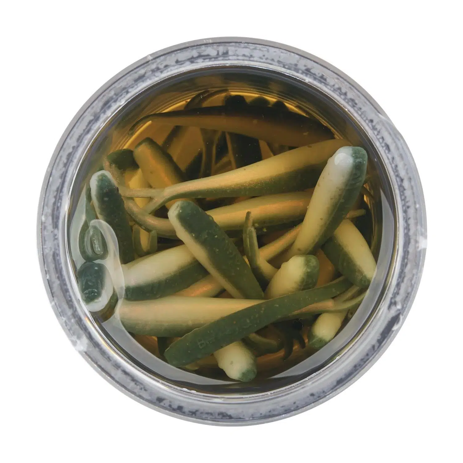 Berkley Gulp Alive Minnow 1" 2cm LRF Silikonu - Emerald Shiner