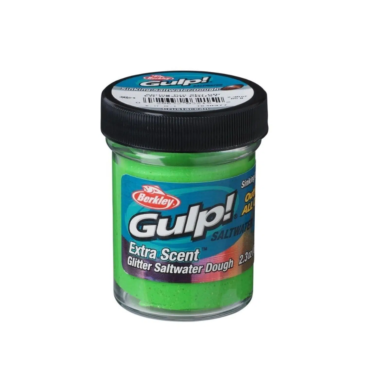 Berkley PowerBait Extra Scent Saltwater Hamur - SPRING GREEN-SILVER