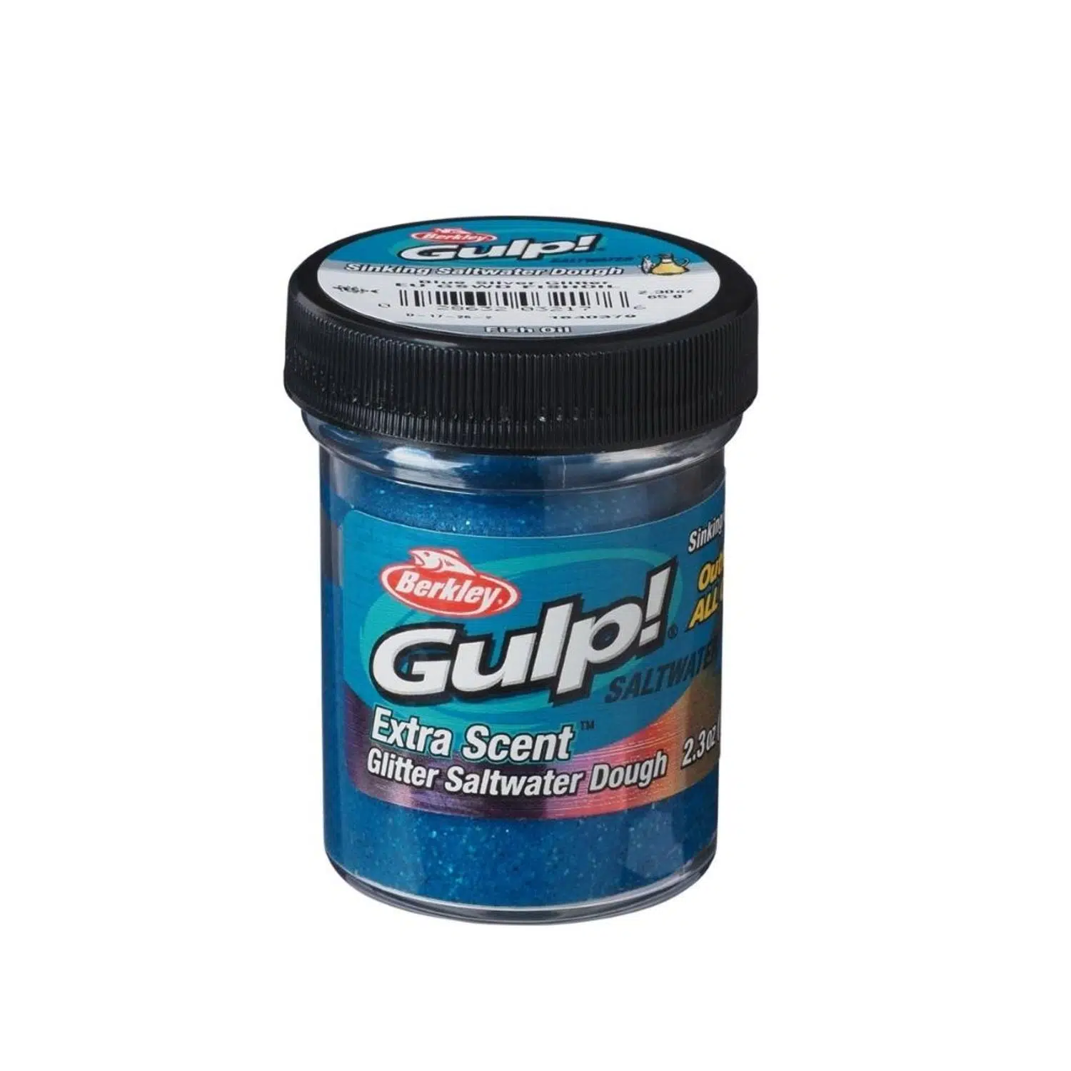 Berkley PowerBait Extra Scent Saltwater Hamur - FISHOIL-BLUE SILVER