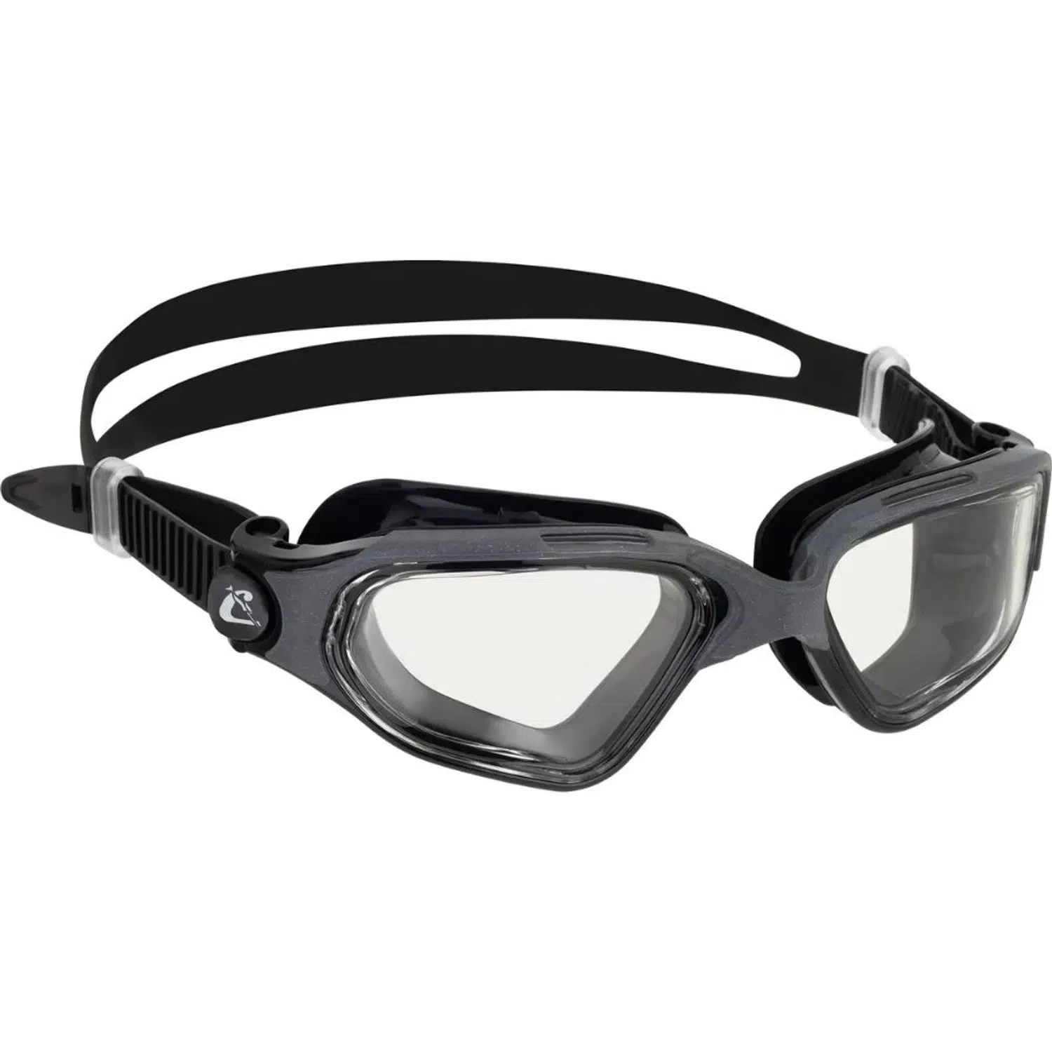 Cressi Clear Eyes Yüzücü Gözlüğü - BLACK-GREY