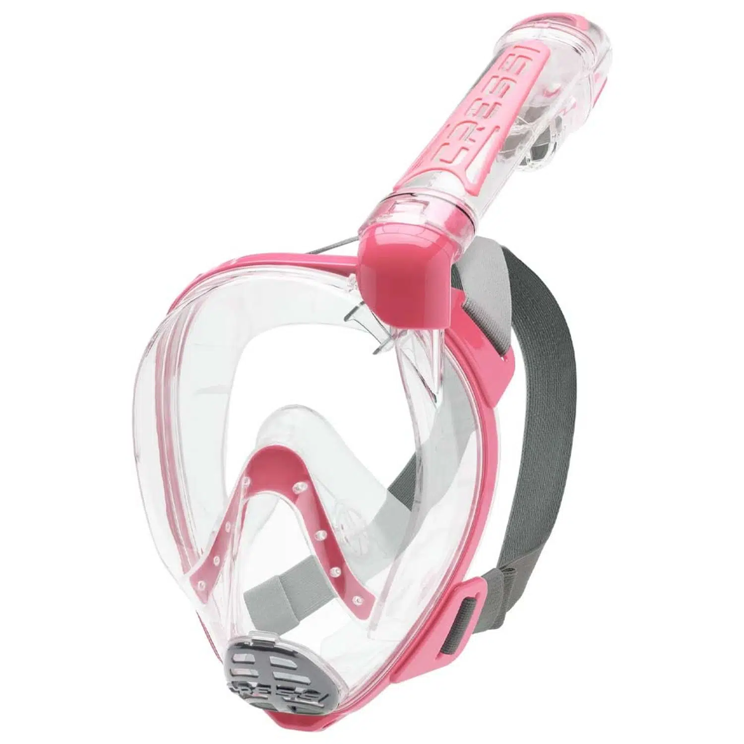 Cressi Duke Tam Yüz Maske - CLEAR-PINK