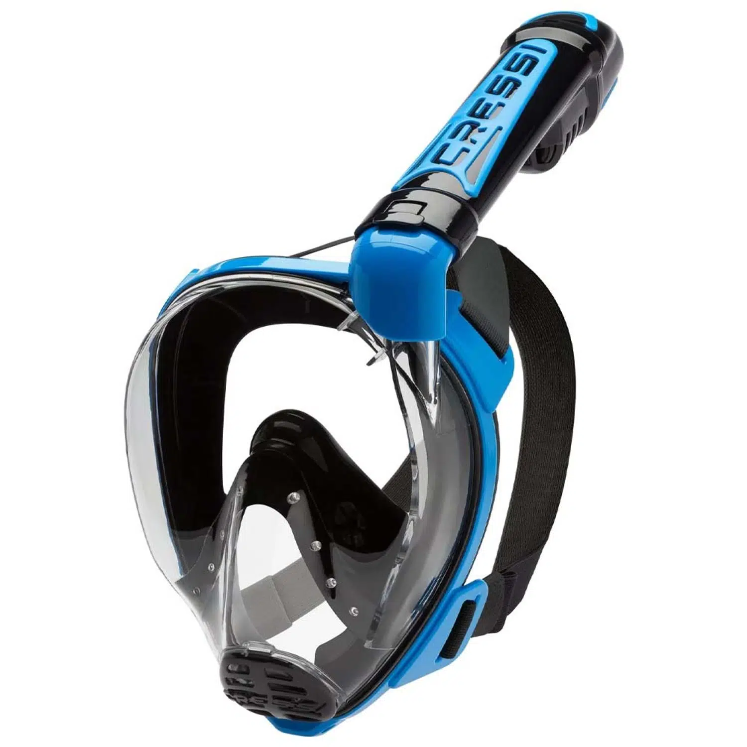 Cressi Duke Tam Yüz Maske - BLACK-BLUE
