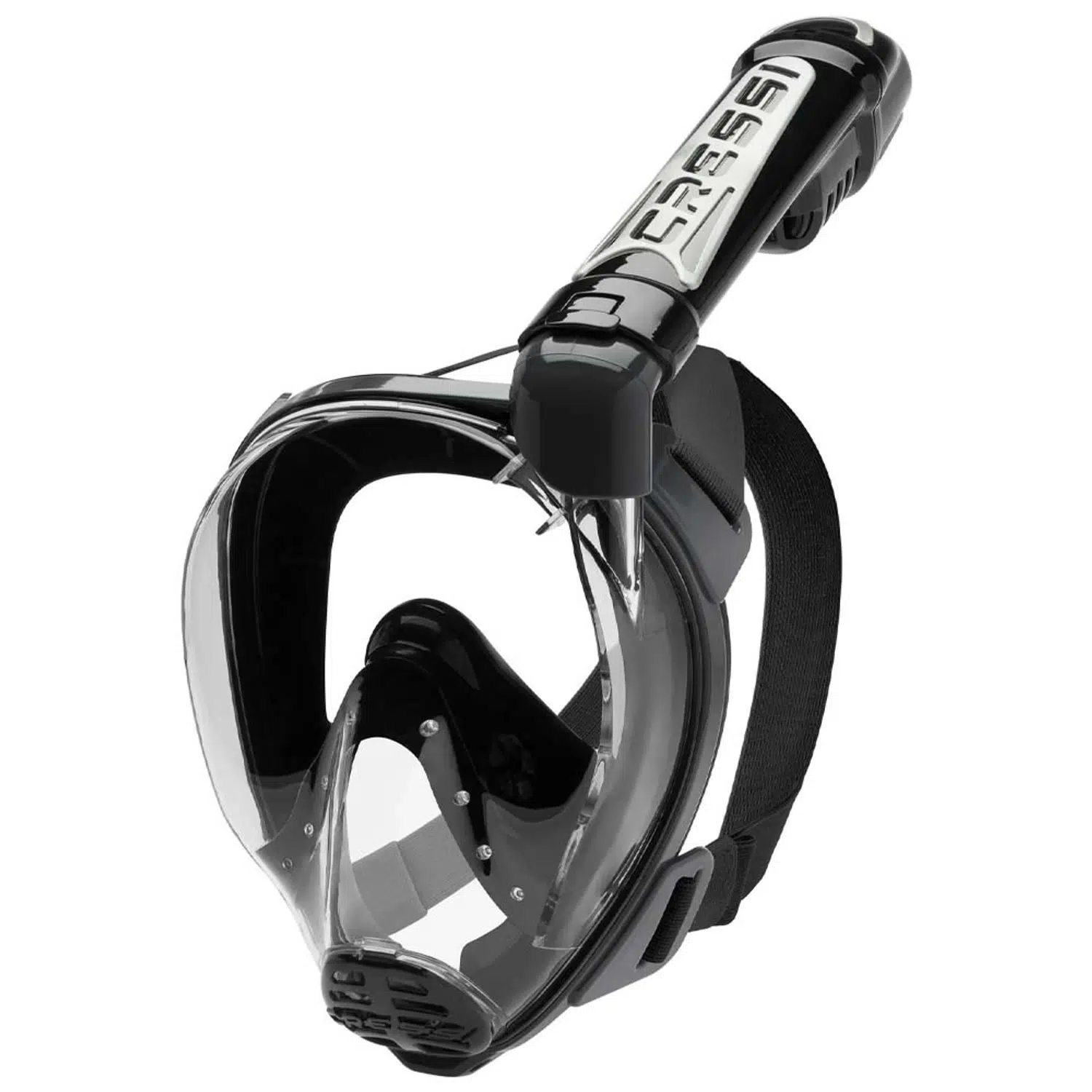 Cressi Duke Tam Yüz Maske - BLACK-BLACK