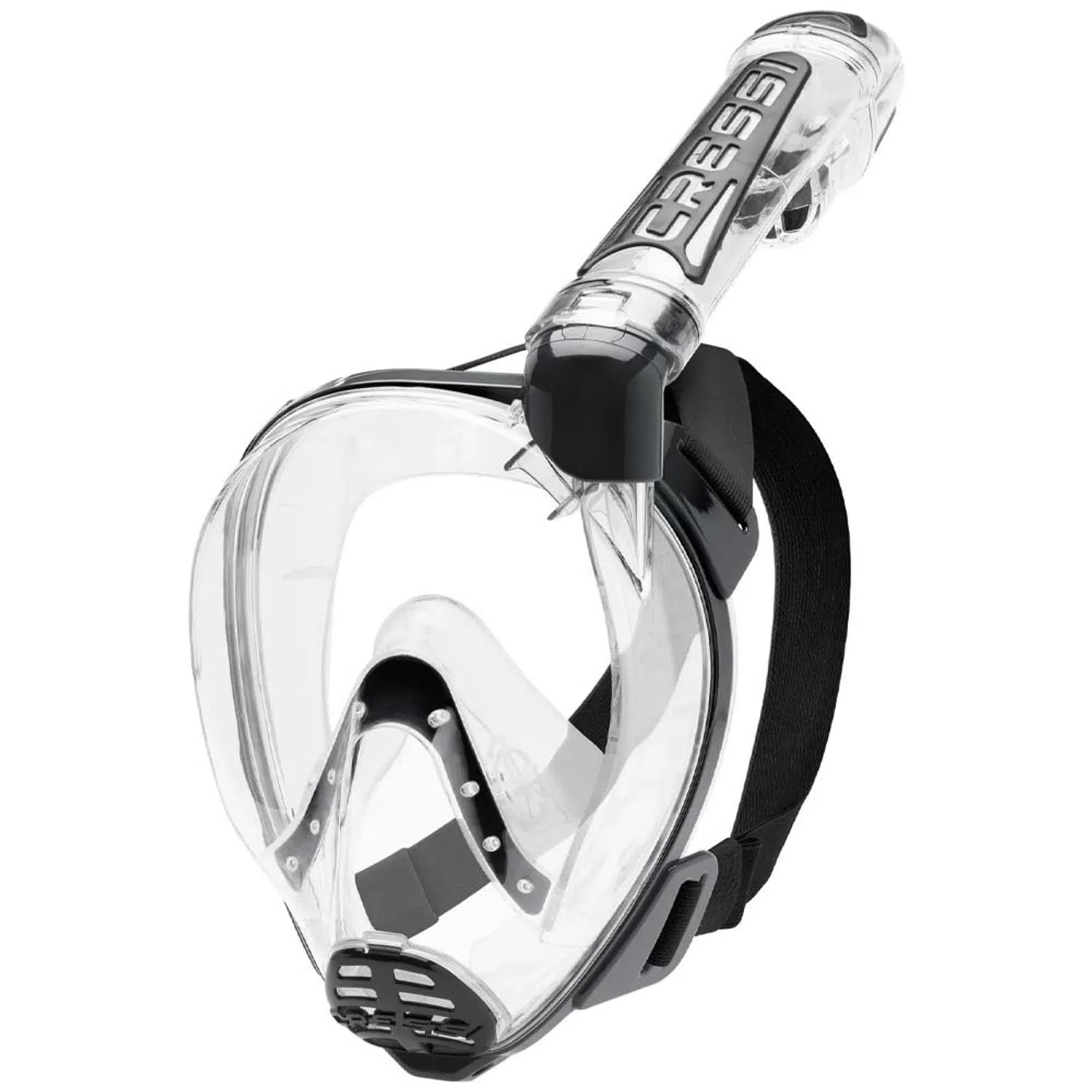 Cressi Duke Tam Yüz Maske - CLEAR-BLACK