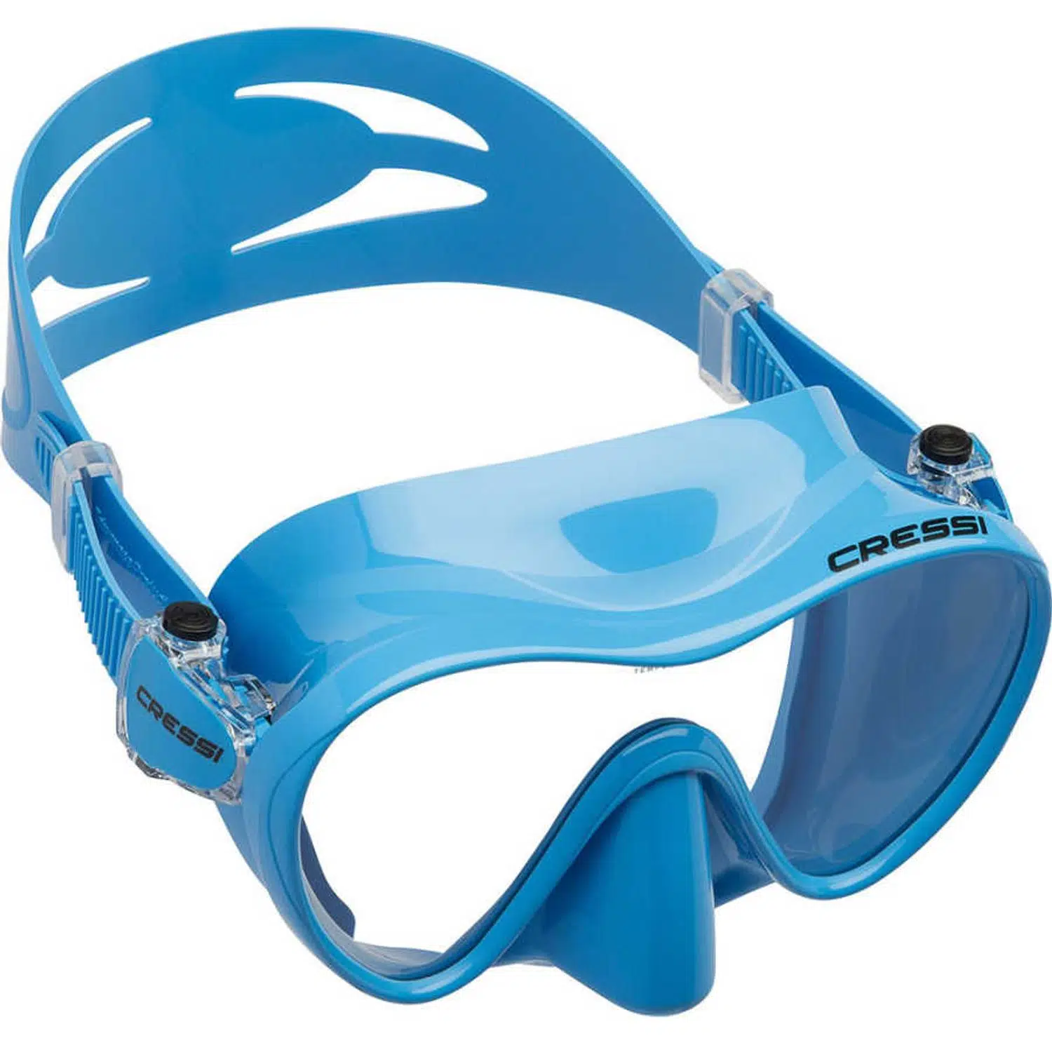 Cressi F1 Frameless Dalış Maskesi - BLUE-BLUE