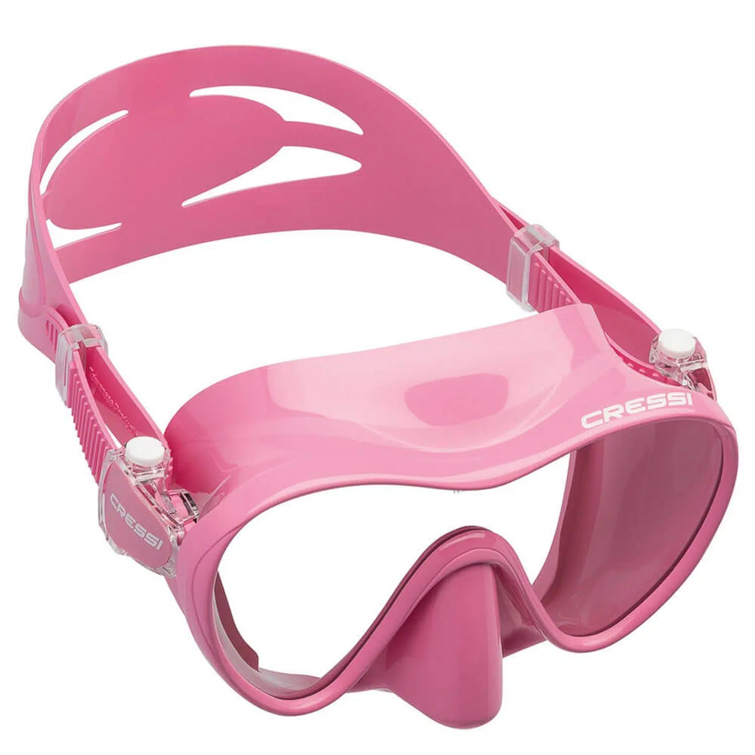 Cressi F1 Frameless Dalış Maskesi - PINK