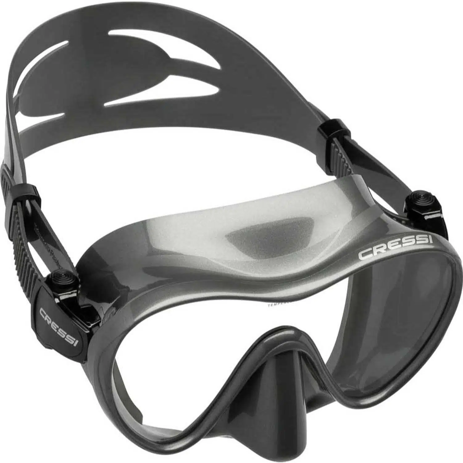 Cressi F1 Frameless Dalış Maskesi - SILVER