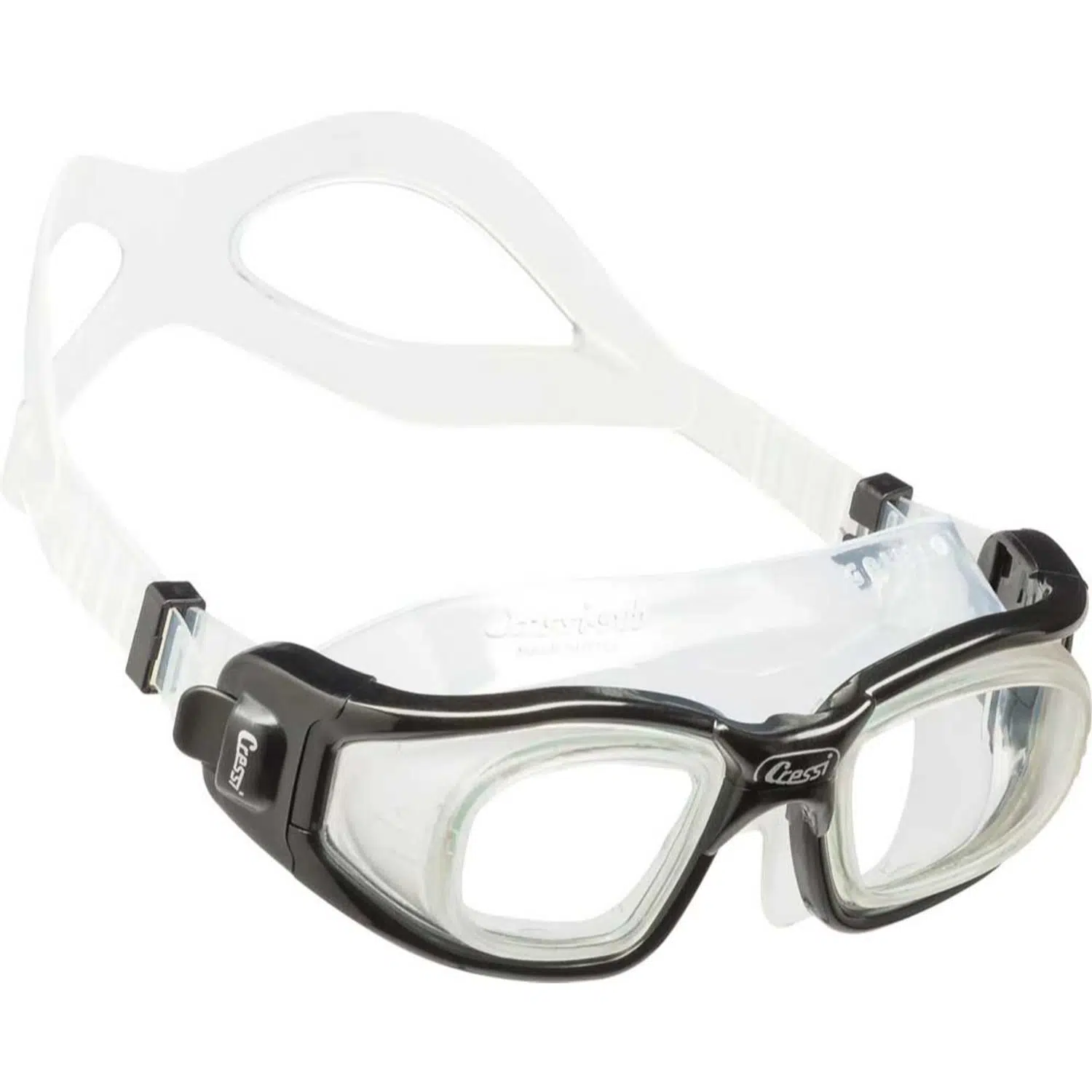 Cressi Galileo Kauçuk Deniz Gözlüğü - CLEAR/BLACK
