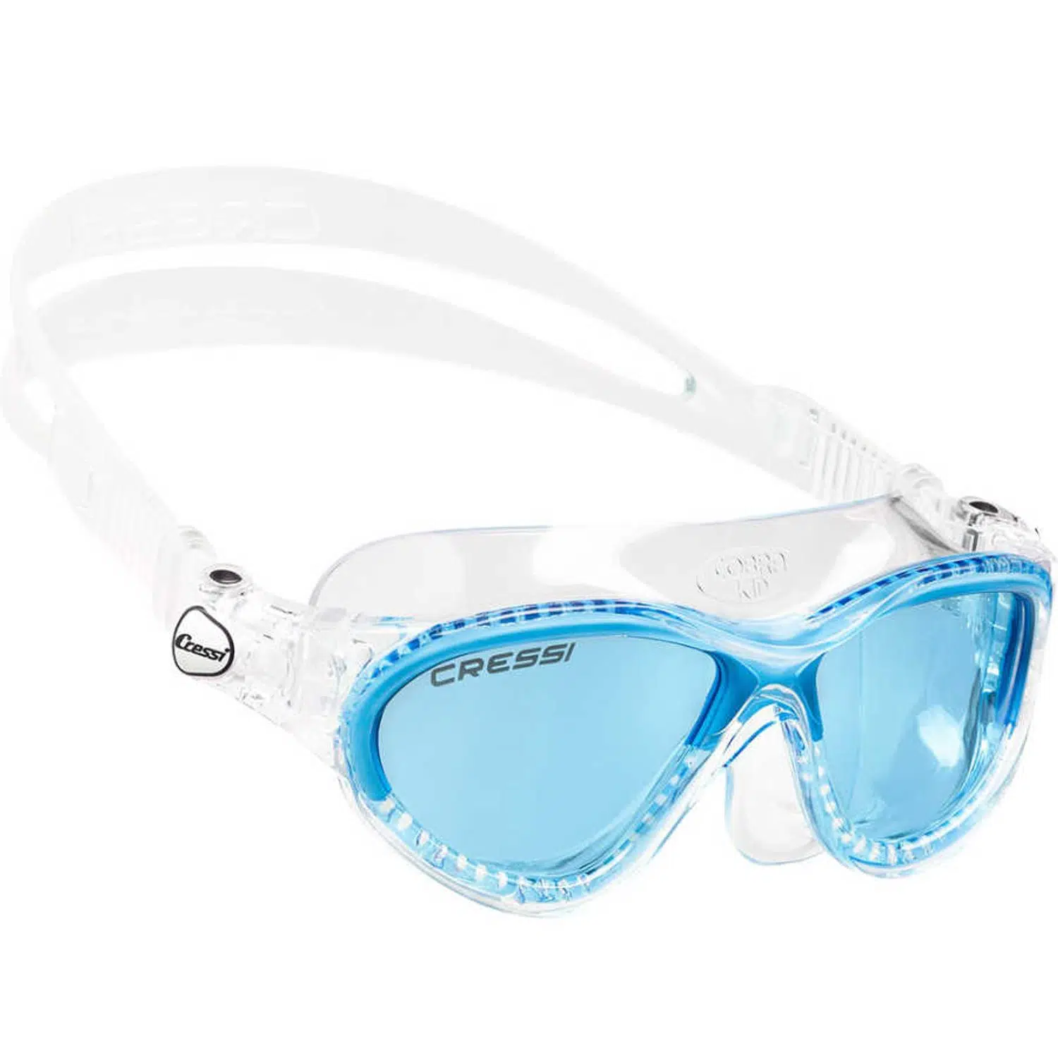 Cressi Mini Cobra Silikon Deniz Gözlüğü - BLUE-CLEAR-BLUE