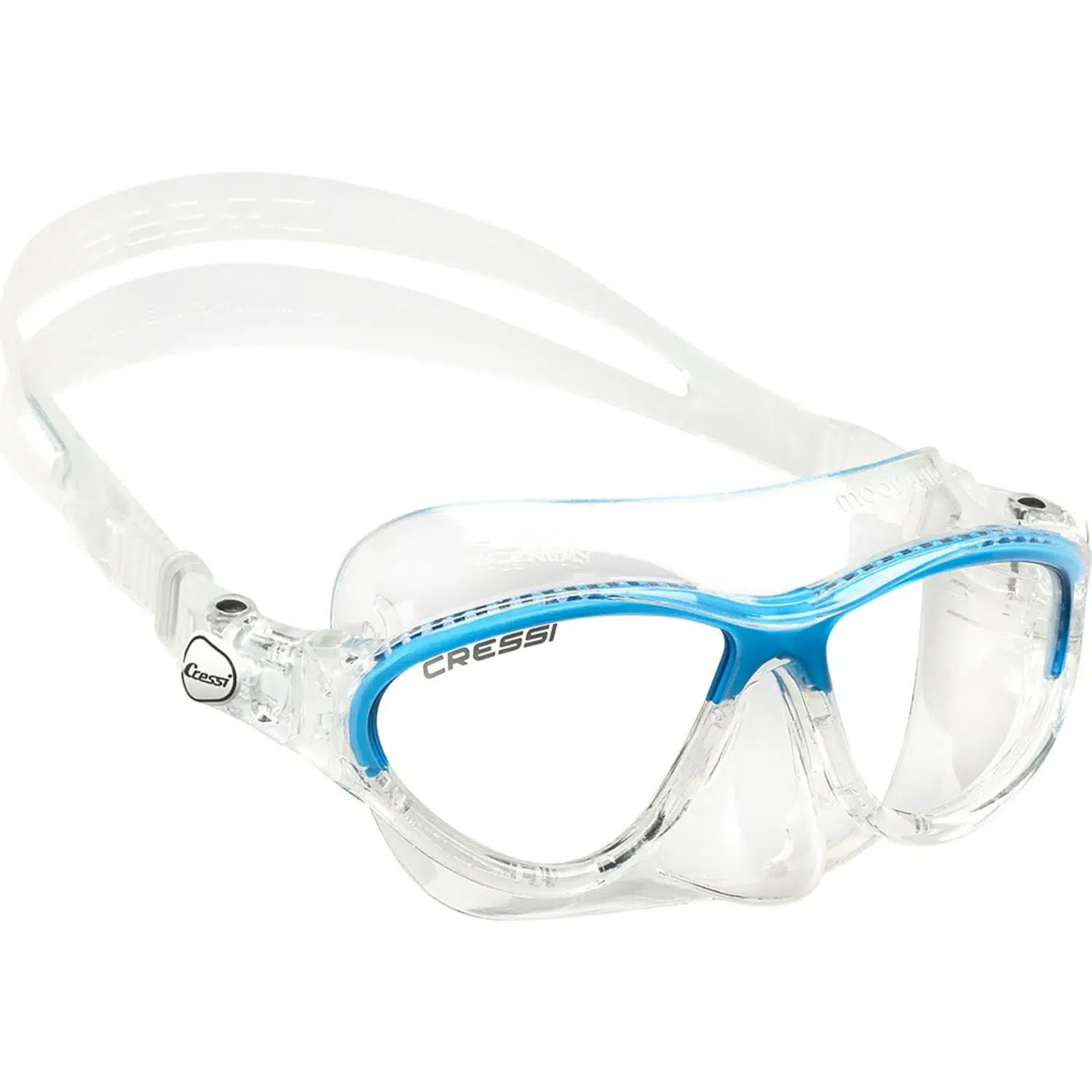 Cressi Moon Çocuk Yüzme ve Dalış Maskesi - CLEAR - BLUE