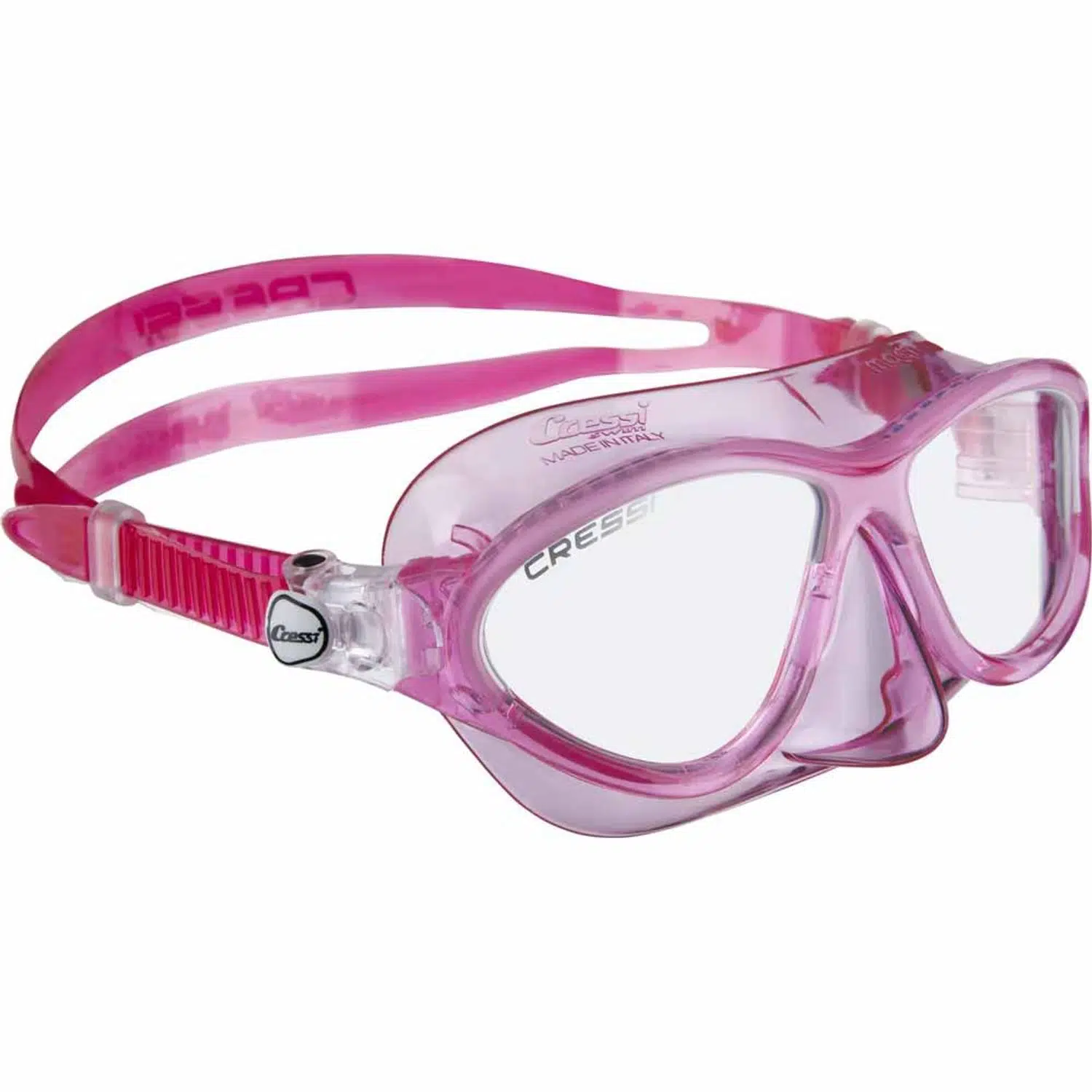 Cressi Moon Çocuk Yüzme ve Dalış Maskesi - PINK - WHITE