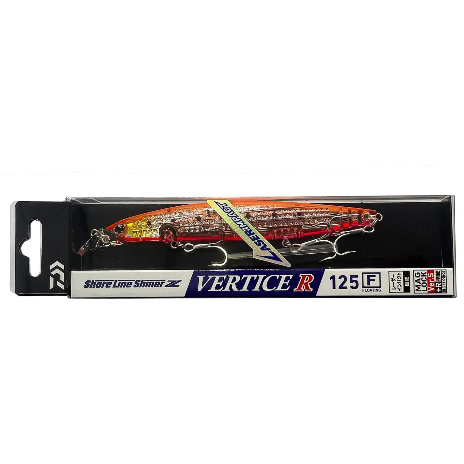 Daiwa Shore Line Shiner Z Vertice R Laser İmpact 125F 12.5cm 20.5gr Maket Balık - Orange Pink Sardine