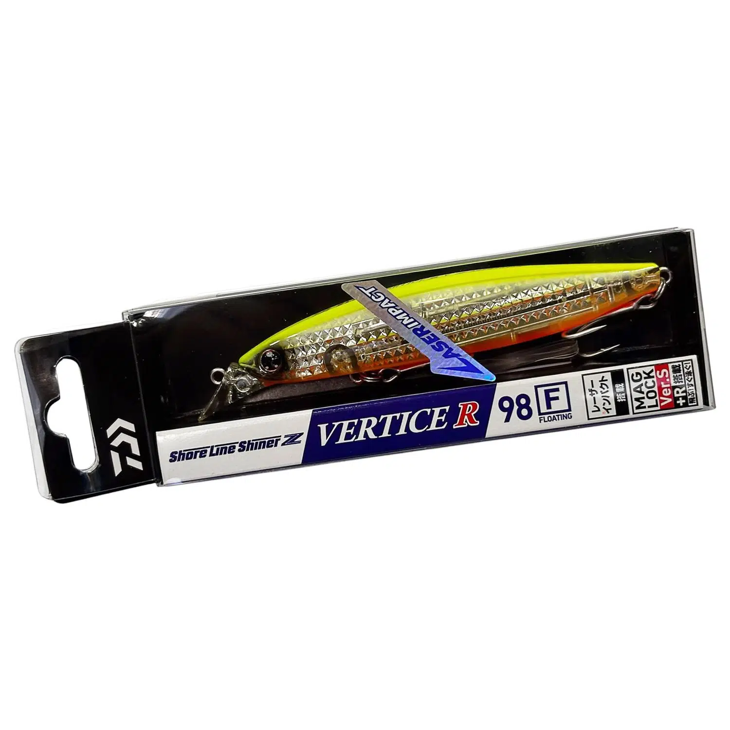 Daiwa Shore Line Shiner Z Vertice R Laser İmpact 98F 9.8cm 16.2gr Maket Balık - Chart Back