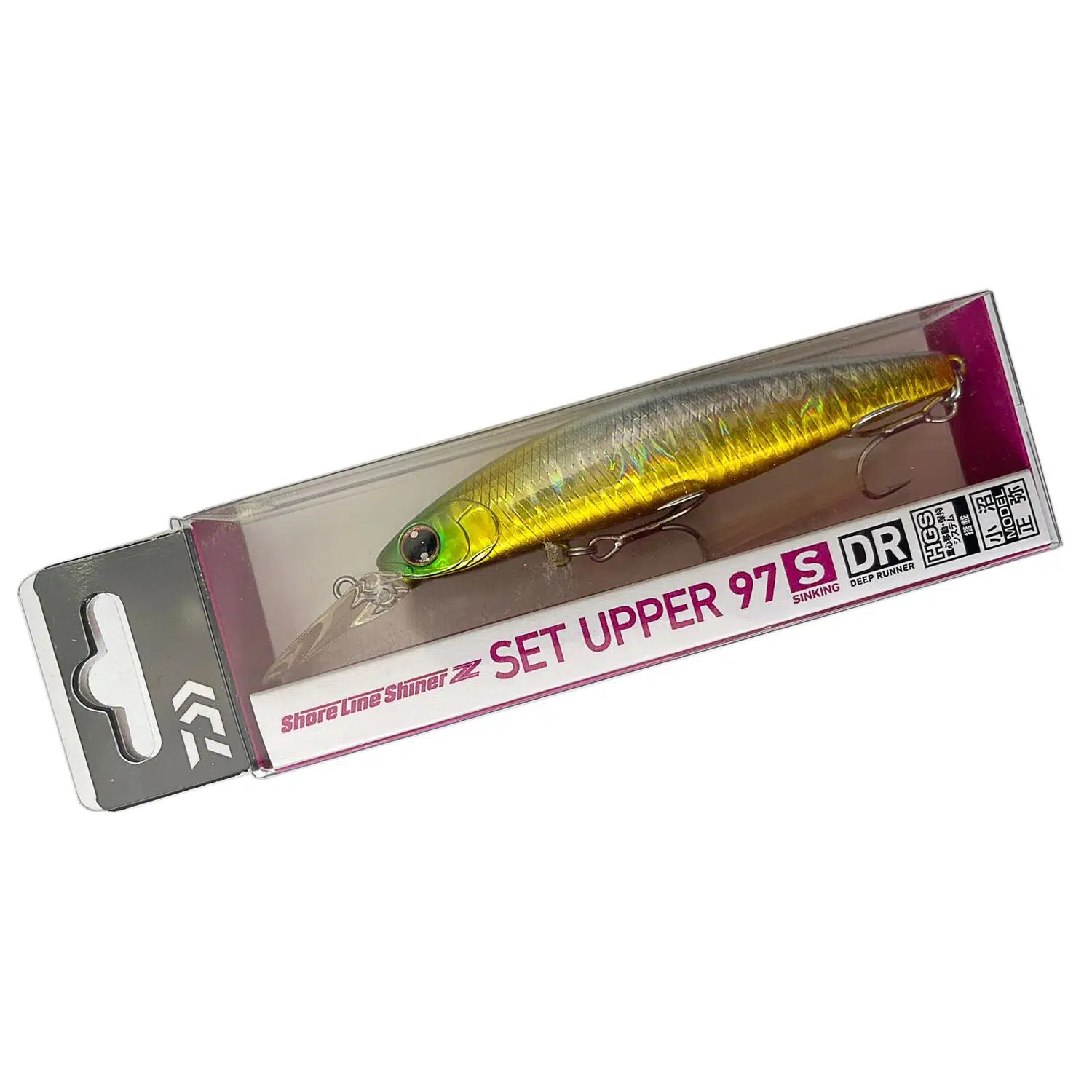 Daiwa SLS Setupper 97S-DR 9.7cm 18gr Sinking Maket Balık - Gold Lime