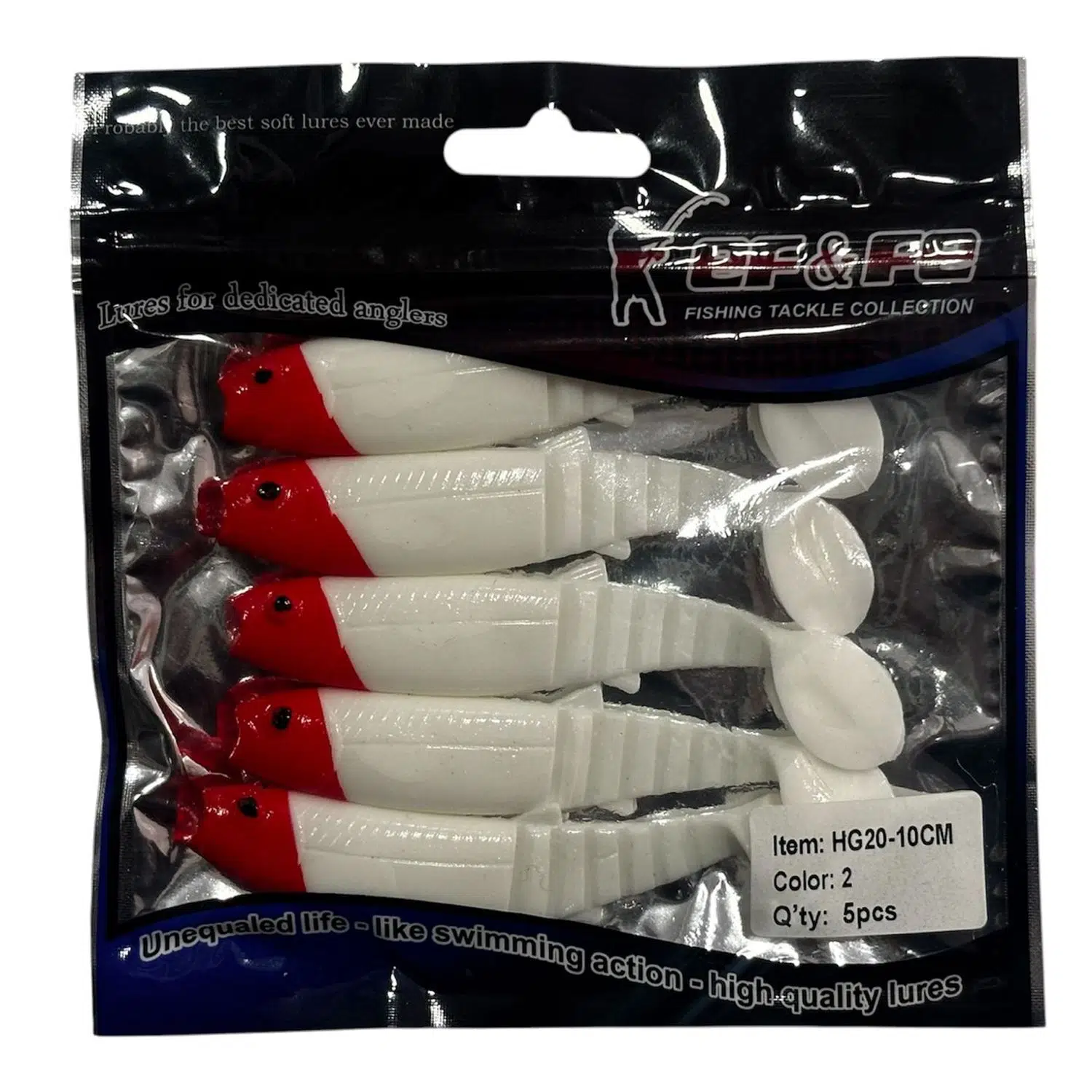 Effe Sasi Salmon 10cm 9gr 5 Adet Silikon Yem - 2