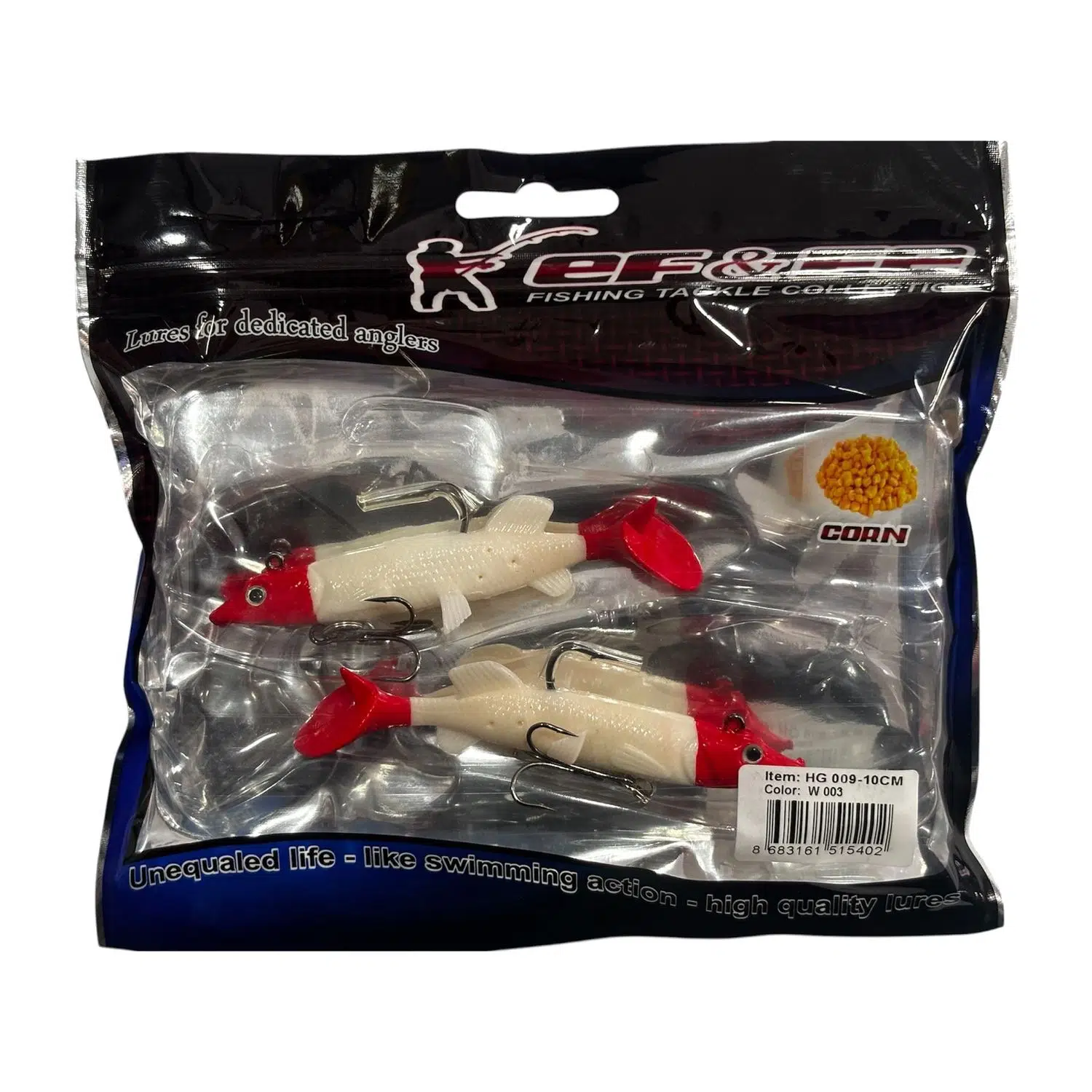 Effe Sasi Turna LW009 10cm 16gr 2 Adet Silikon Yem - W003