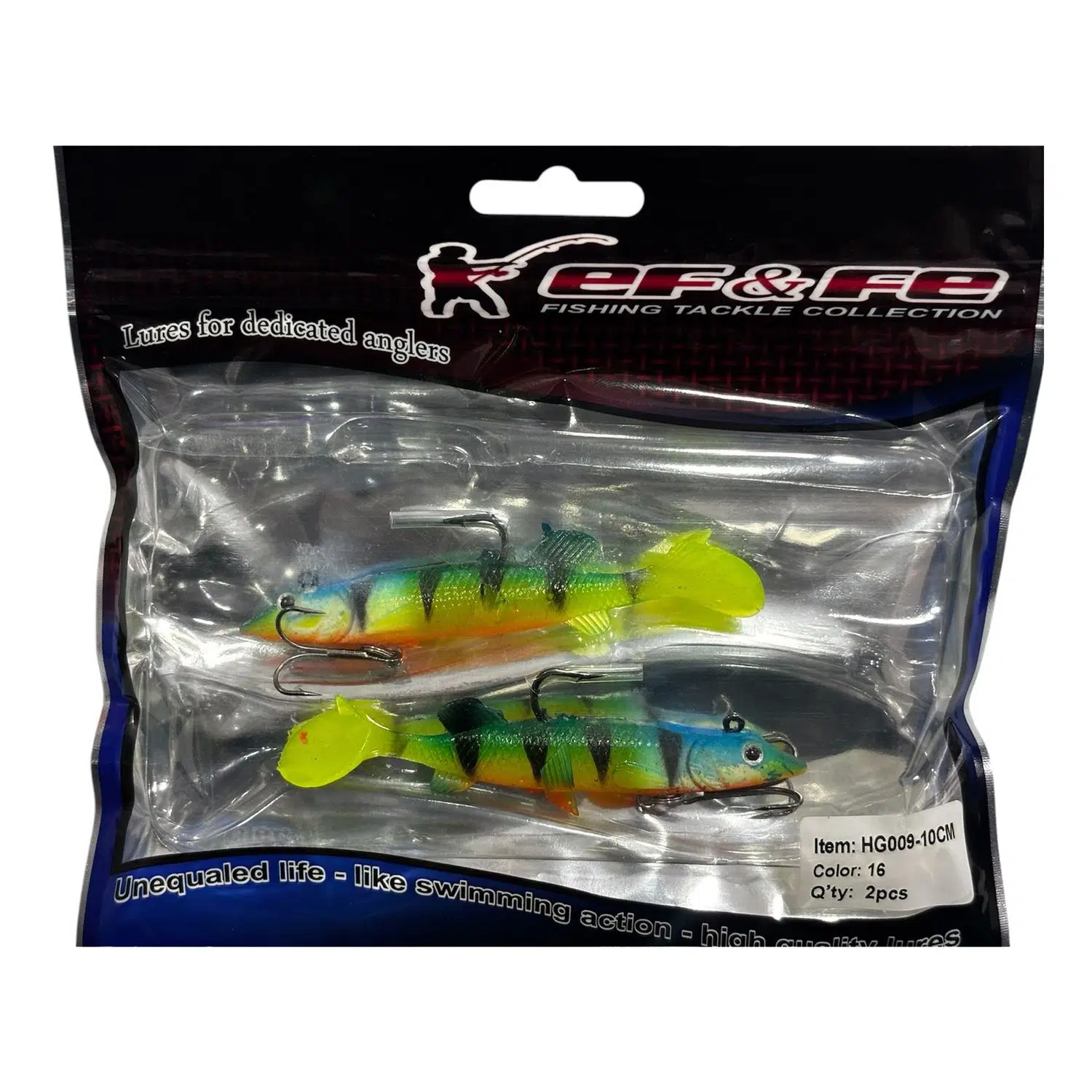 Effe Sasi Turna LW009 10cm 16gr 2 Adet Silikon Yem - 16