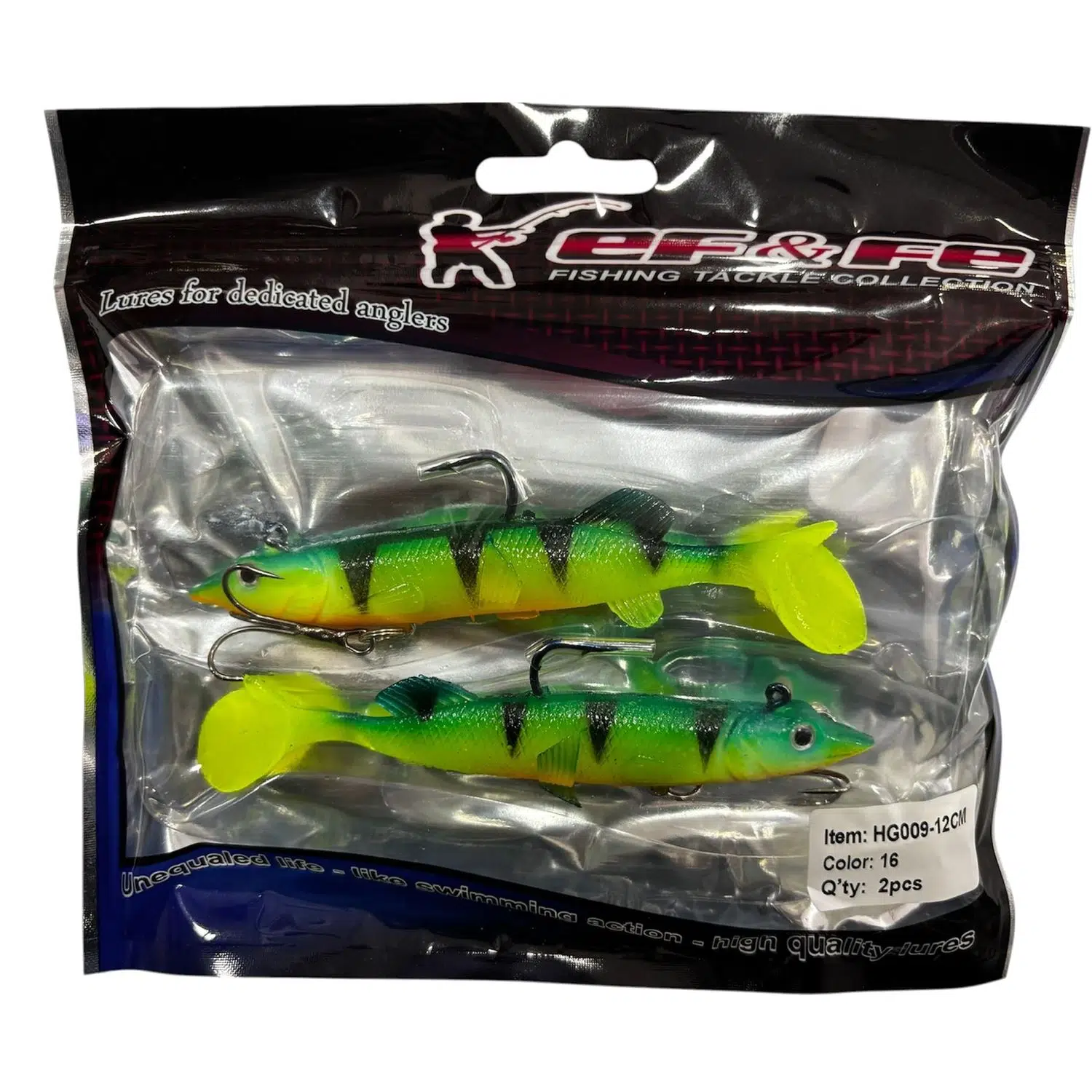 Effe Sasi Turna LW009 12cm 26gr 2 Adet Silikon Yem