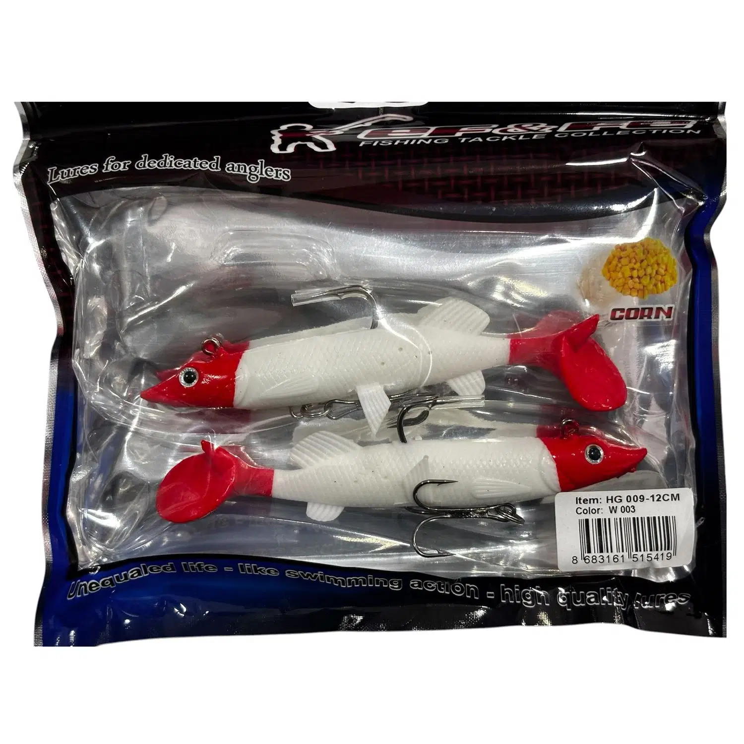 Effe Sasi Turna LW009 12cm 26gr 2 Adet Silikon Yem - W003