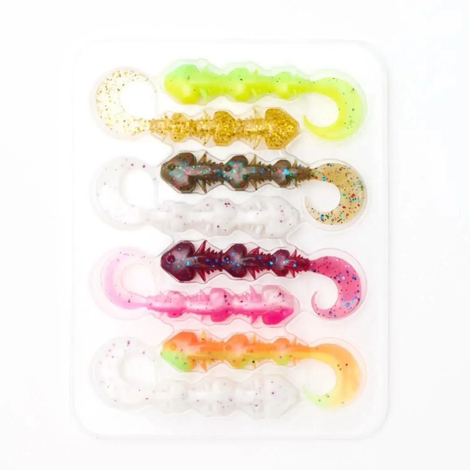 Fubelo Fubelorm 6cm 8 Adet LRF Silikonu - Color Mix