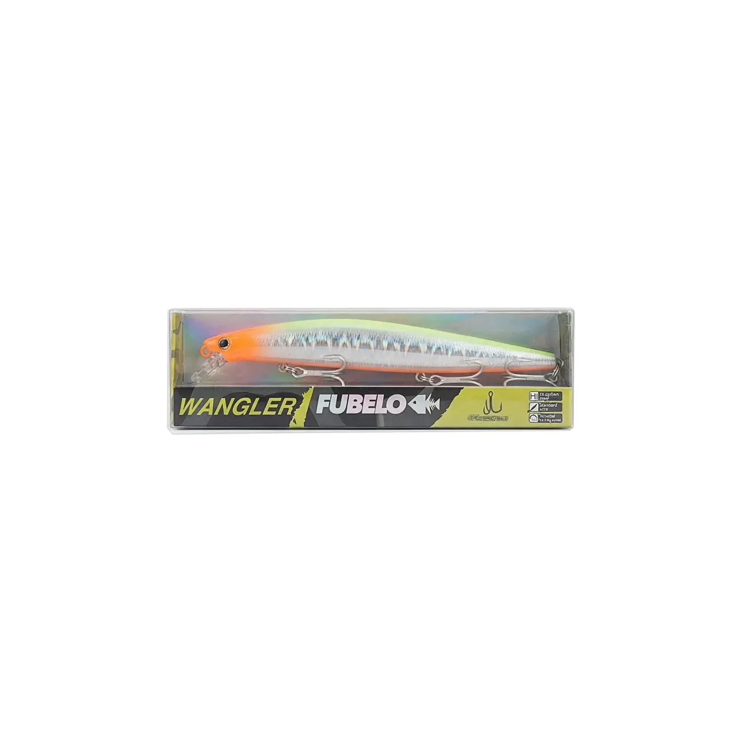 Fubelo Wangler 140S 14cm 25.5 Sinking Maket Balık - Portakal