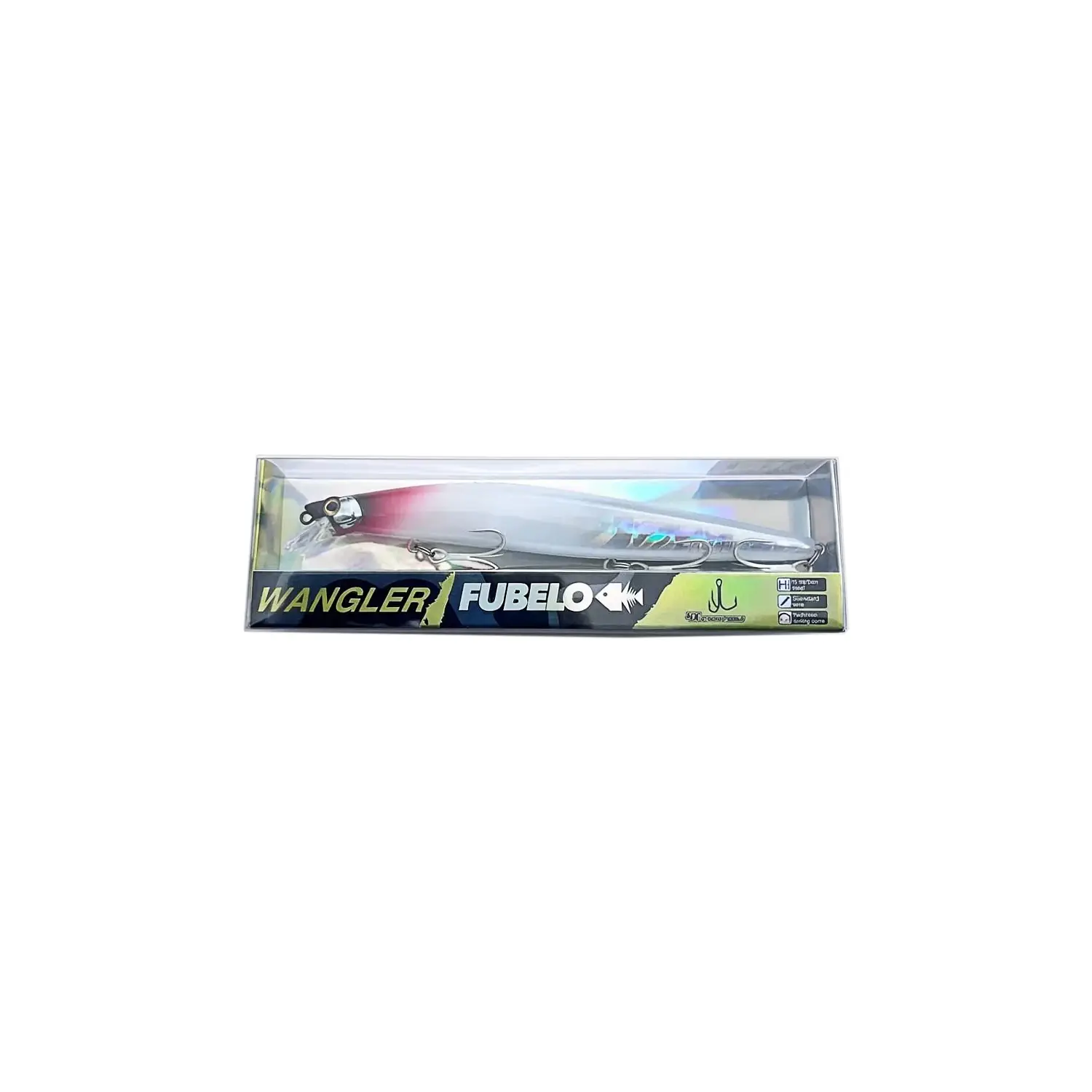 Fubelo Wangler 140S 14cm 25.5 Sinking Maket Balık - Kırmızı Kafa