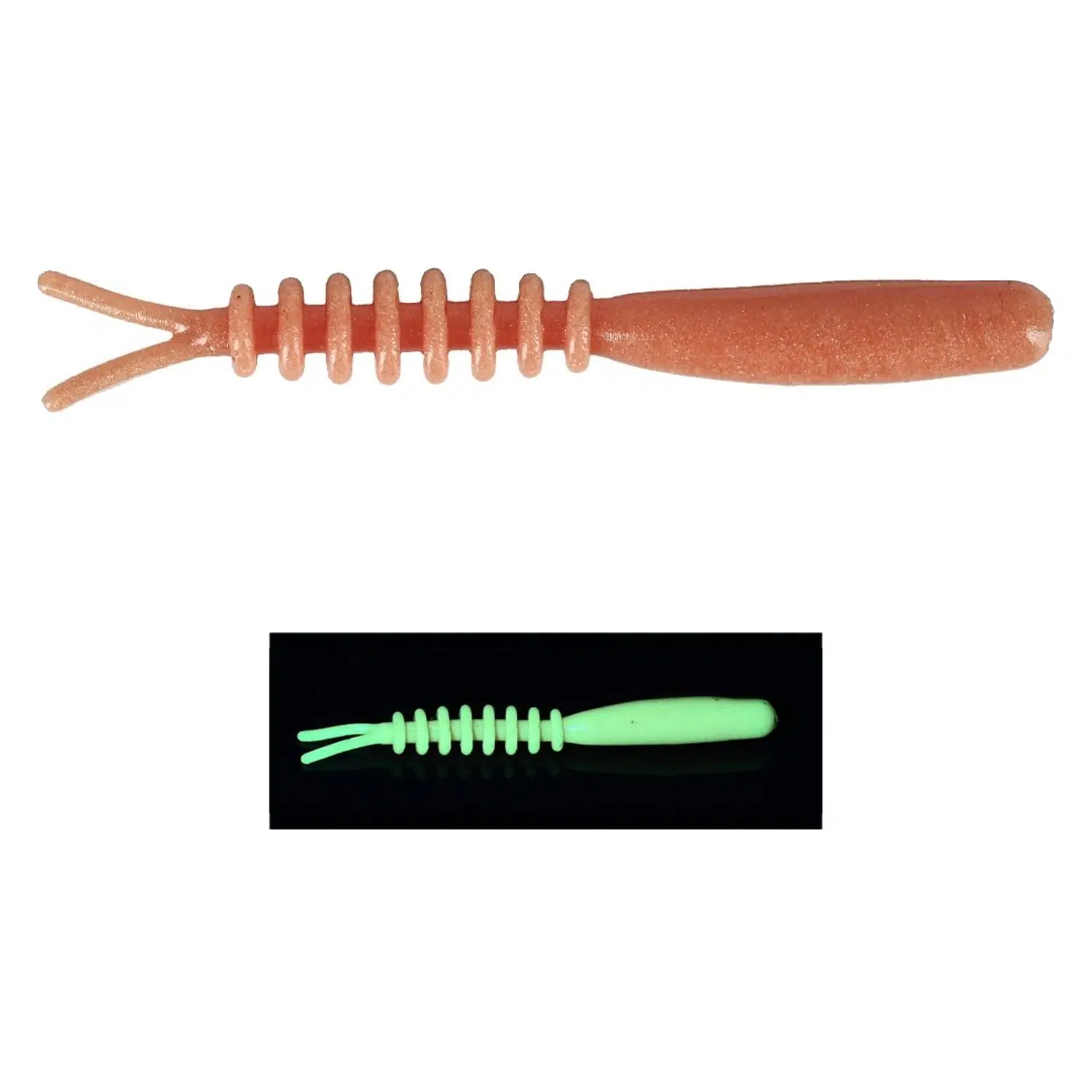 Fujin Bio Meru 4.2cm 18 Adet Floating Sıvılı Kokulu LRF Silikonu - Brown UV Green