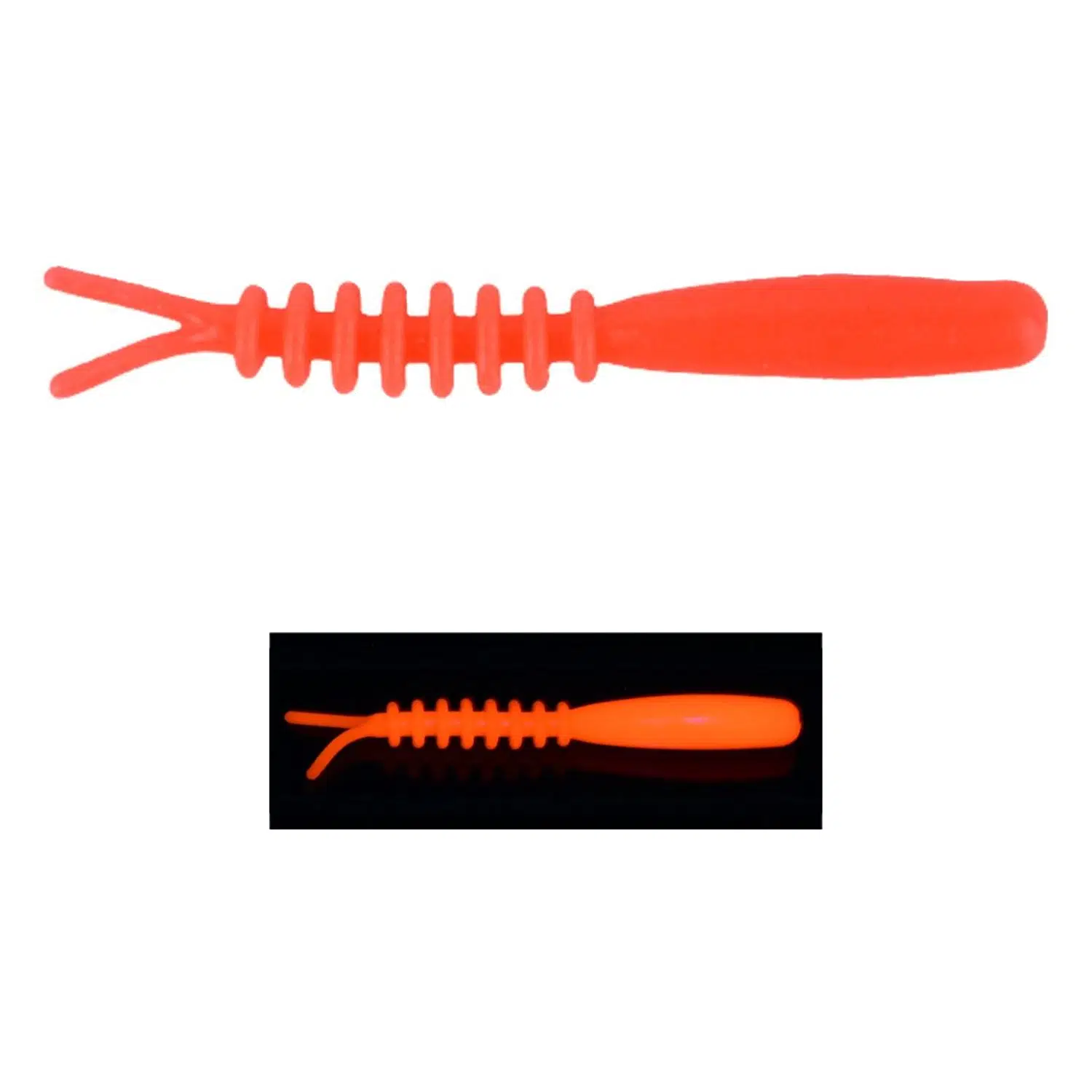 Fujin Bio Meru 4.2cm 18 Adet Floating Sıvılı Kokulu LRF Silikonu - Orange Fluo UV