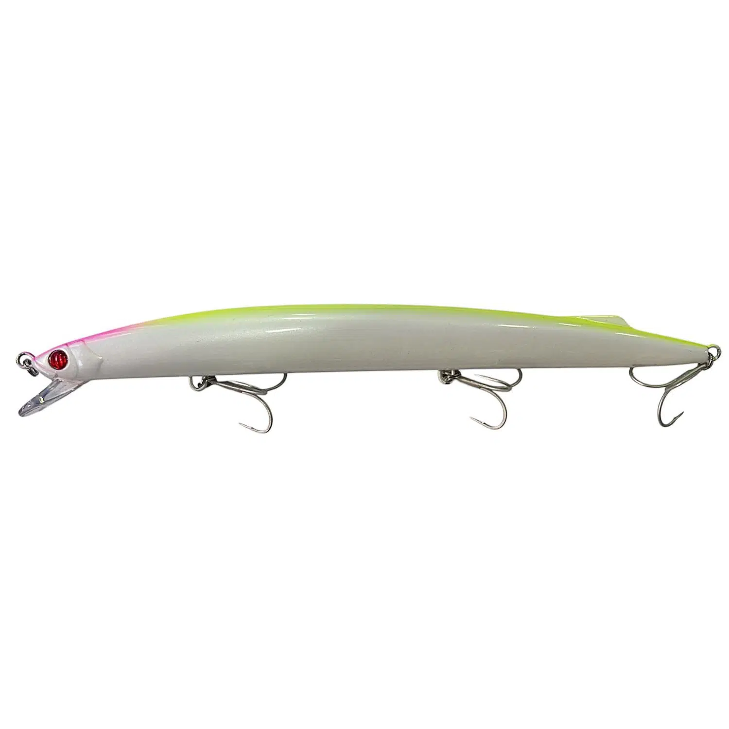 Fujin Kingjerk Sinking 19cm 34gr Maket Balık - 021 UV Pink Chart Lemon