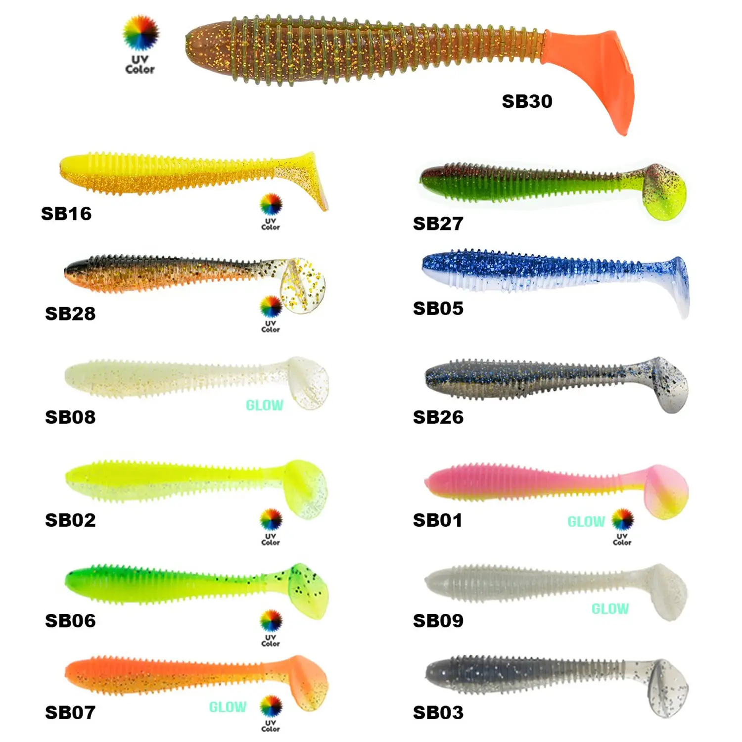 Fujin Round Bait 70mm Silikon Balık