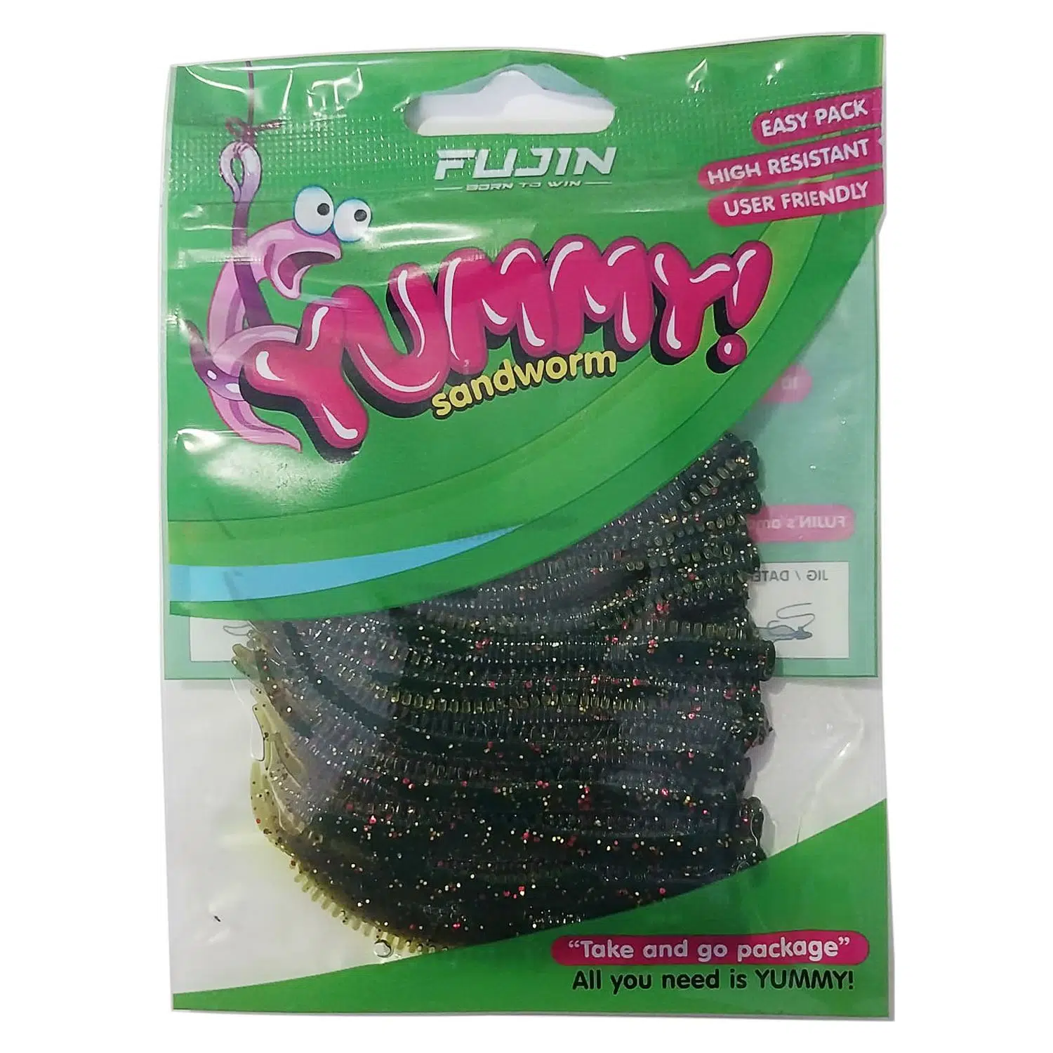 Fujin Yummy Sandworm 7cm LRF Silikonu - RWorm