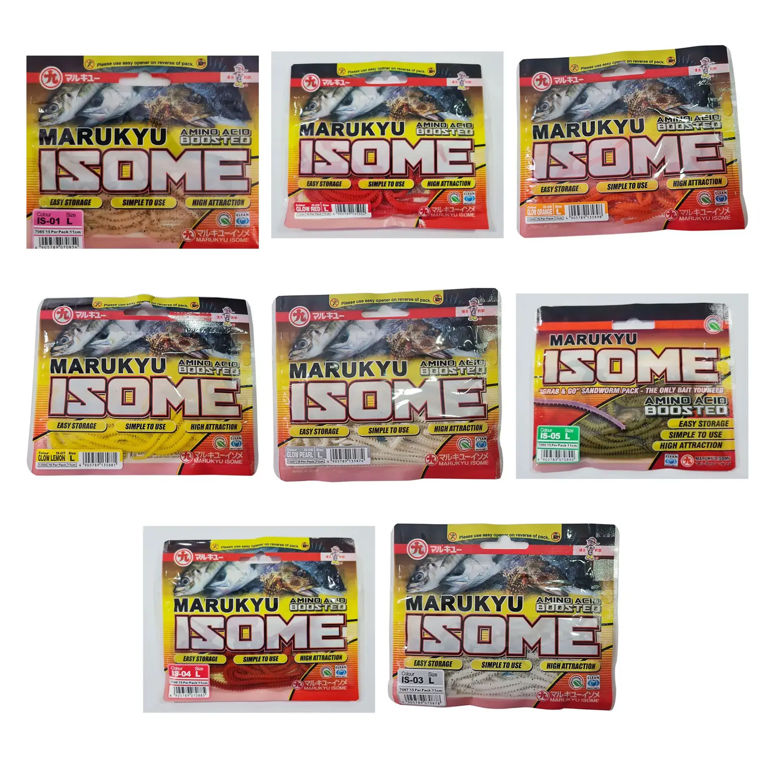 Marukyu Isome L Boy 11cm 15 Adet Lrf Yemi