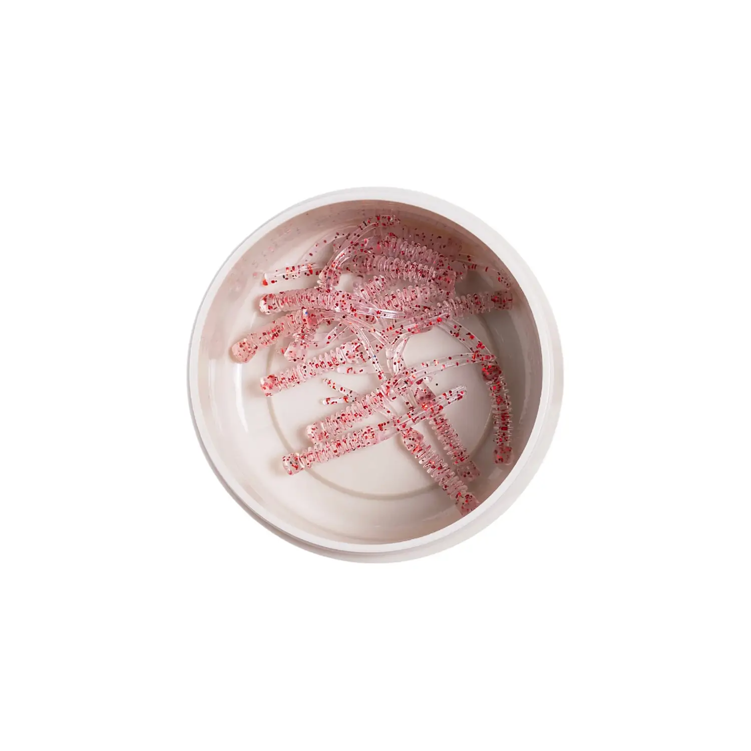 Pandora Box Shaky 5cm 15 Adet LRF Silikonu - Red Glitter