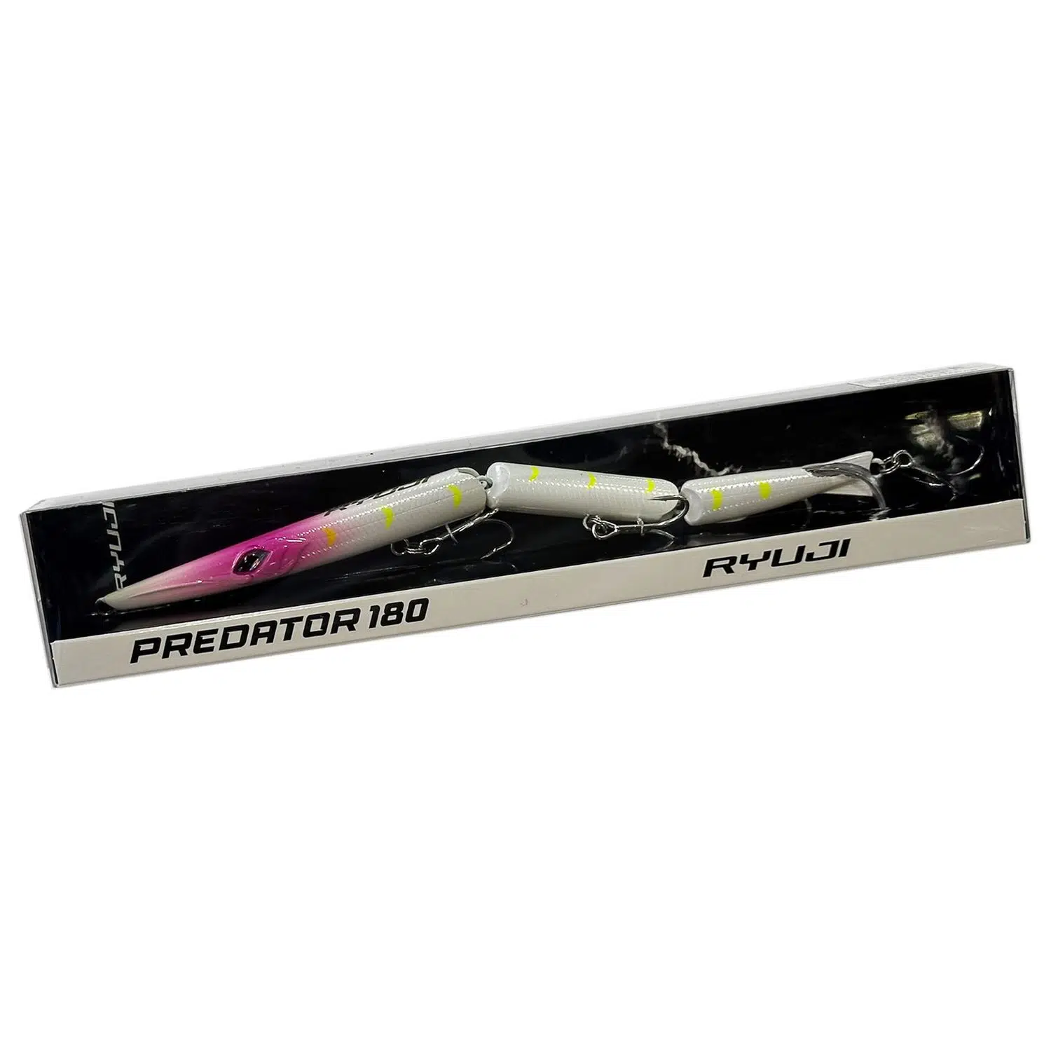 Ryuji Predator 18cm 23gr Sinking Maket Balık - Purple Head Glow