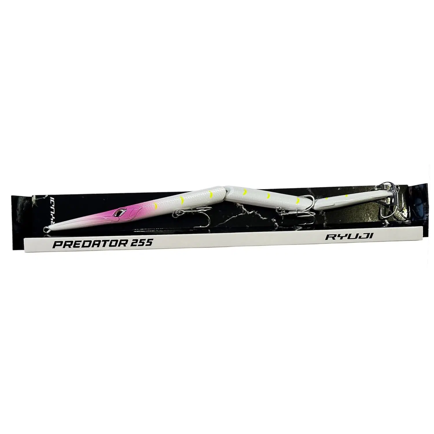 Ryuji Predator 25.5cm 30.6gr Sinking Maket Balık - Purple Head Glow