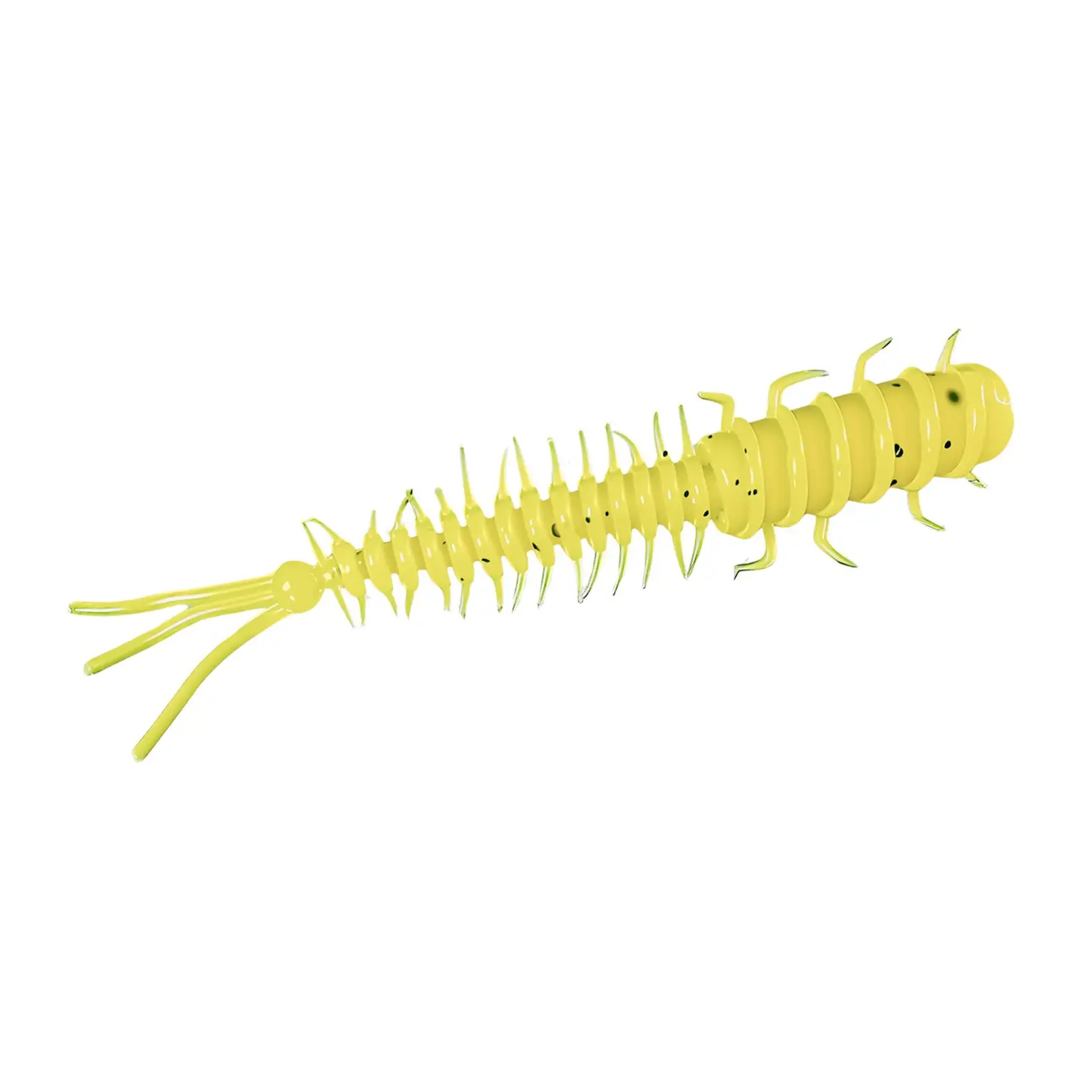 Sensei Mushi 4.5 cm 10 Adet Lrf (Aji) Silikonu - SM-Yellow (UV)