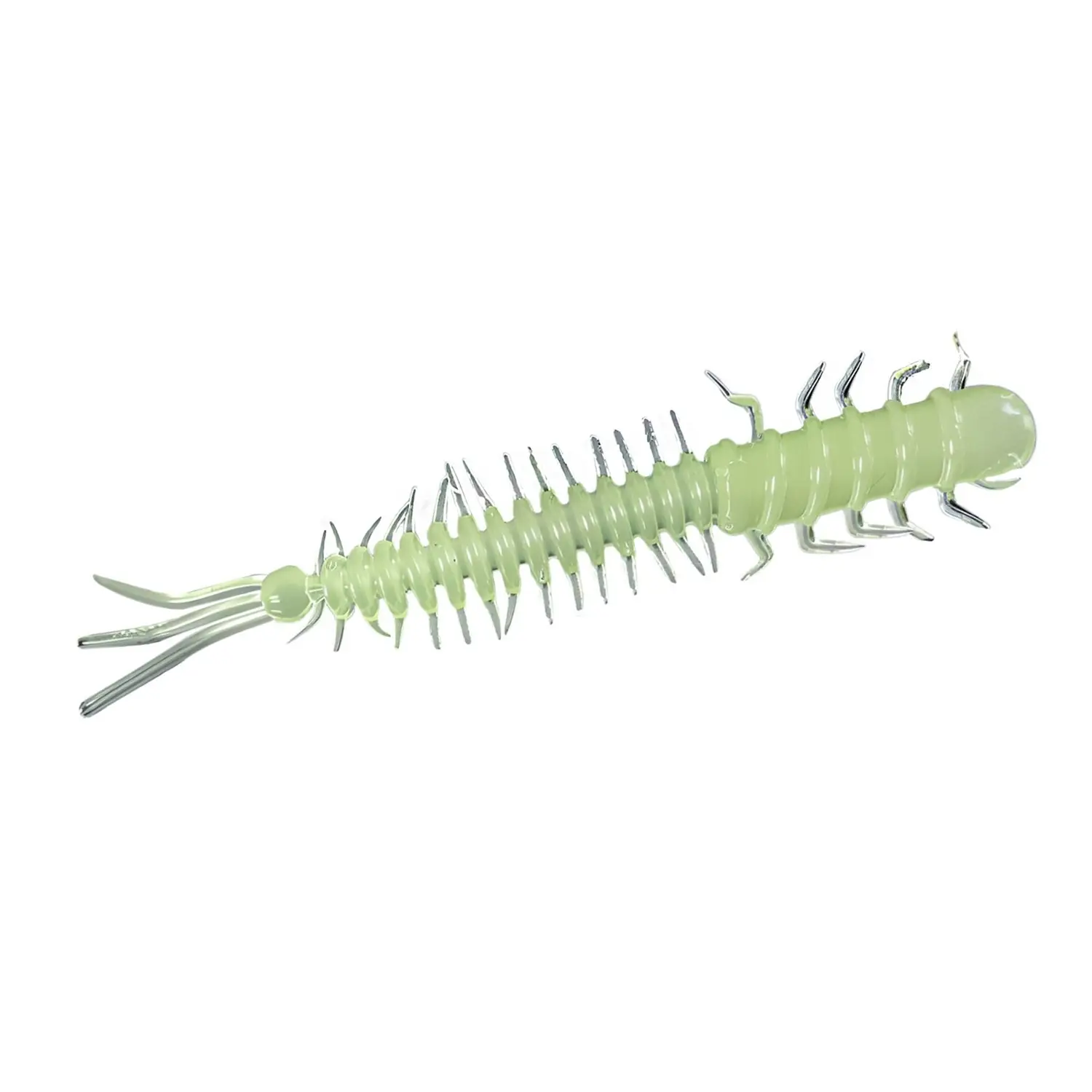 Sensei Mushi 4.5 cm 10 Adet Lrf (Aji) Silikonu - SM-Lime (Glow)