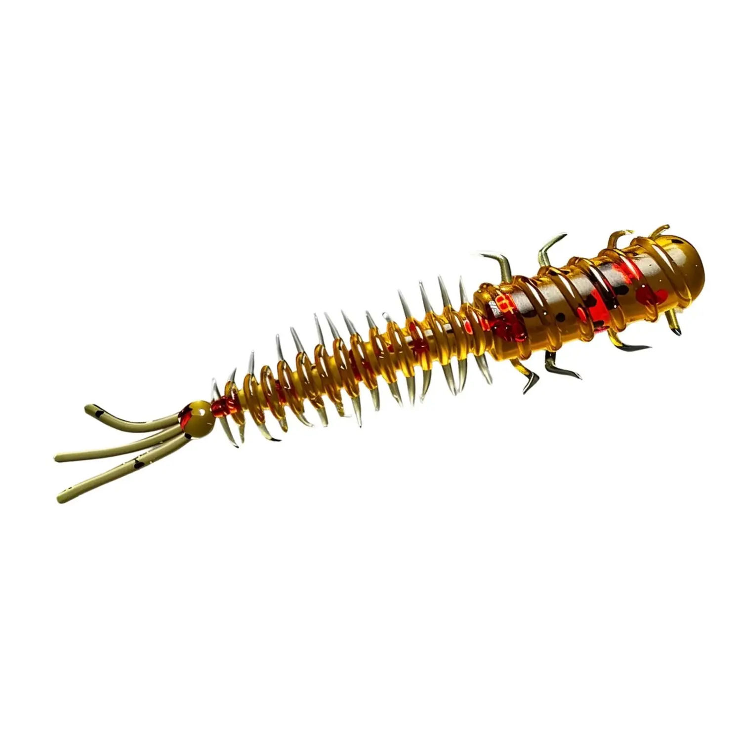 Sensei Mushi 4.5 cm 10 Adet Lrf (Aji) Silikonu - SM-Brown
