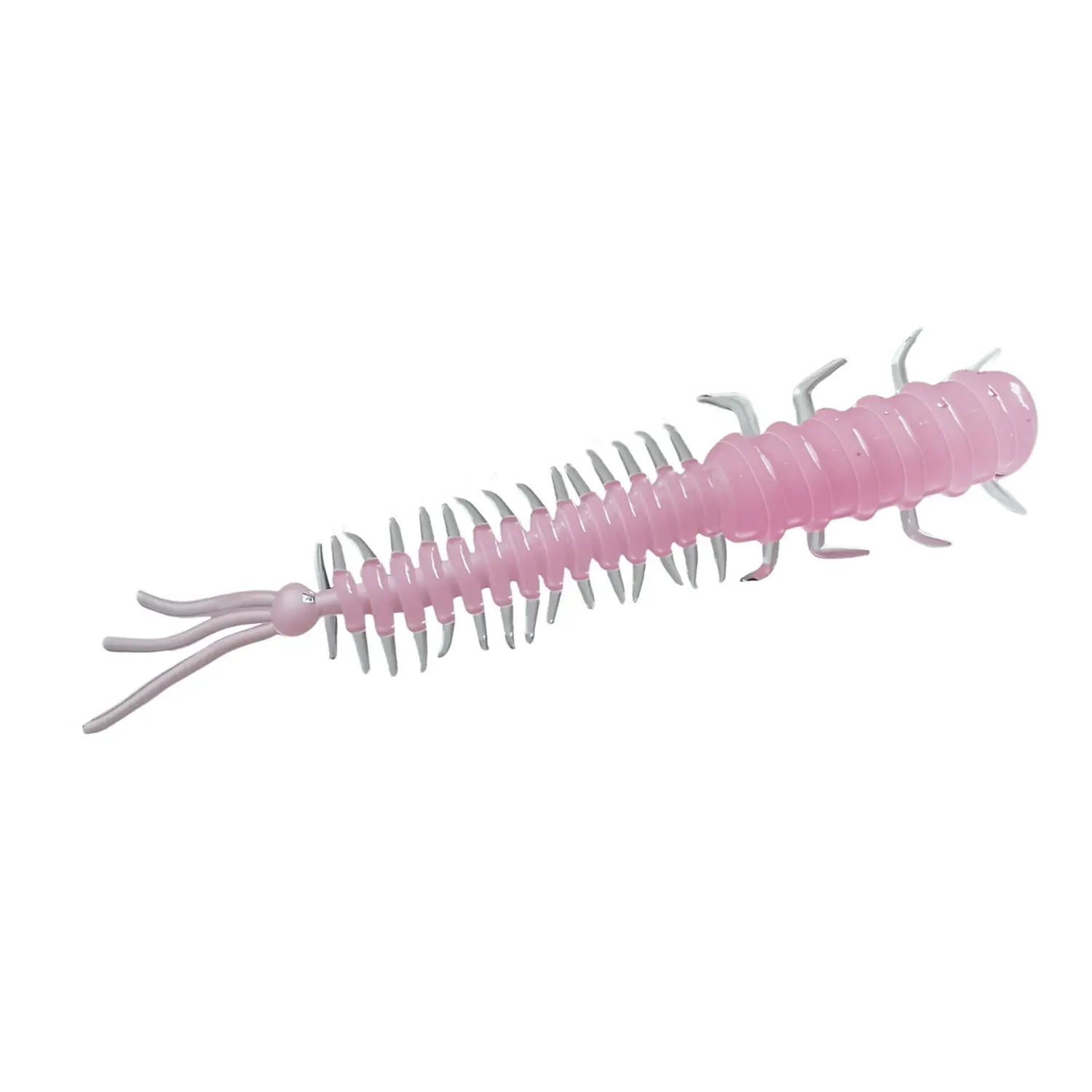 Sensei Mushi 4.5 cm 10 Adet Lrf (Aji) Silikonu - SM-Clear Pink (UV)